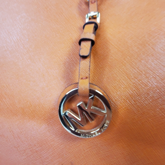 MICHAEL KORS Jet Set Orange Tote Bag Saffiano Leather - Picture 9 of 11